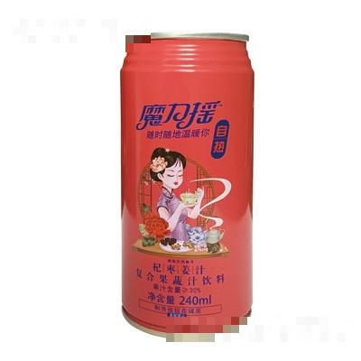 魔力搖自熱杞棗姜汁復(fù)合果蔬汁飲料240ml