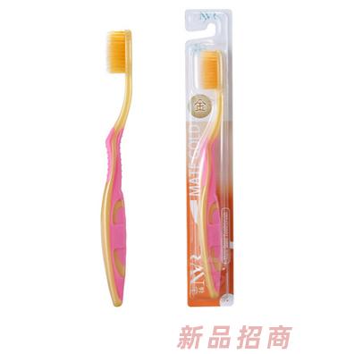 上揚NVR金添加細毛中頭牙刷