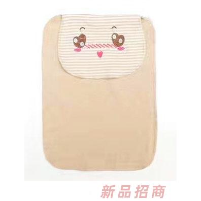 淘貝貓彩棉吸汗巾-淺灰色