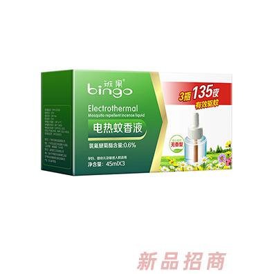 班果電熱蚊香液3瓶