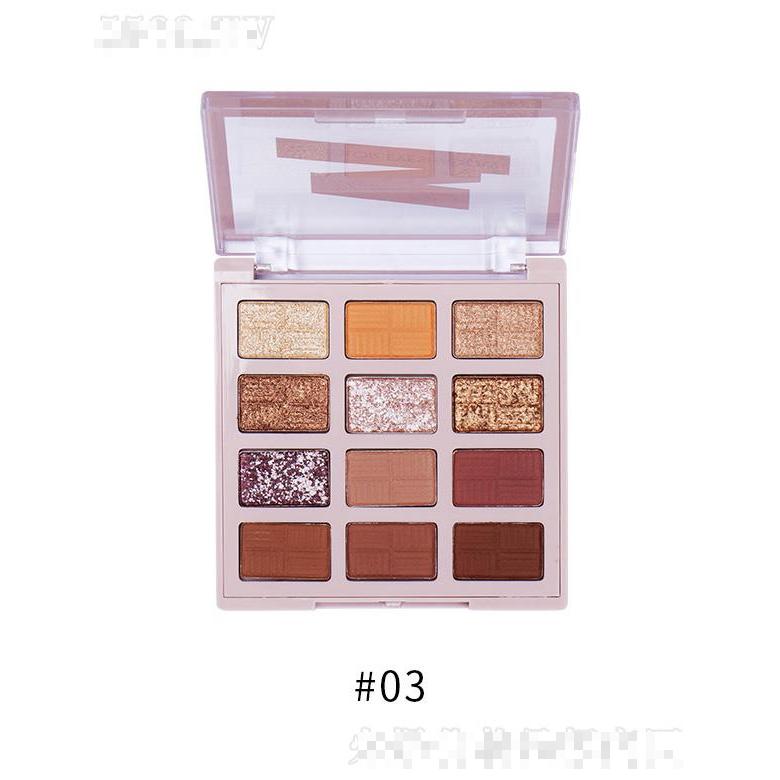 romantic beauty時尚12色珠光眼影盤-03
