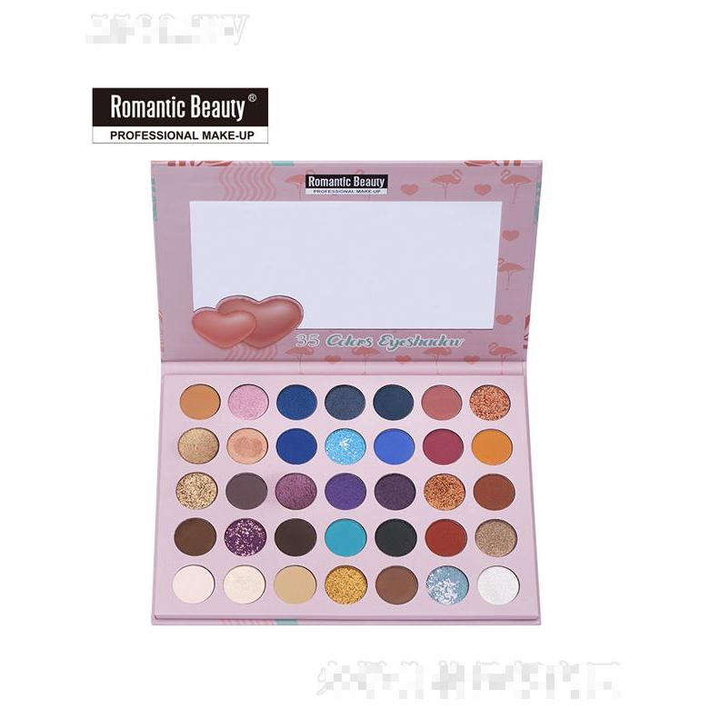 romantic beauty時尚火鳥30色珠光眼影盤