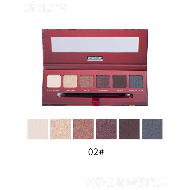 romantic beauty夏日風(fēng)情6色珠光眼影盤-02