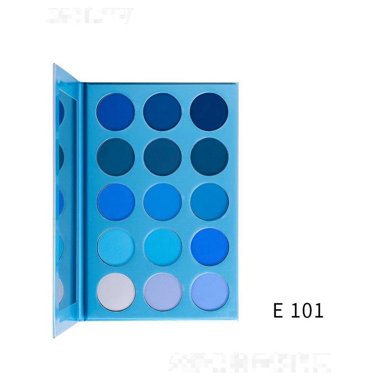 romantic beauty璀璨極光15色眼影盤-E101