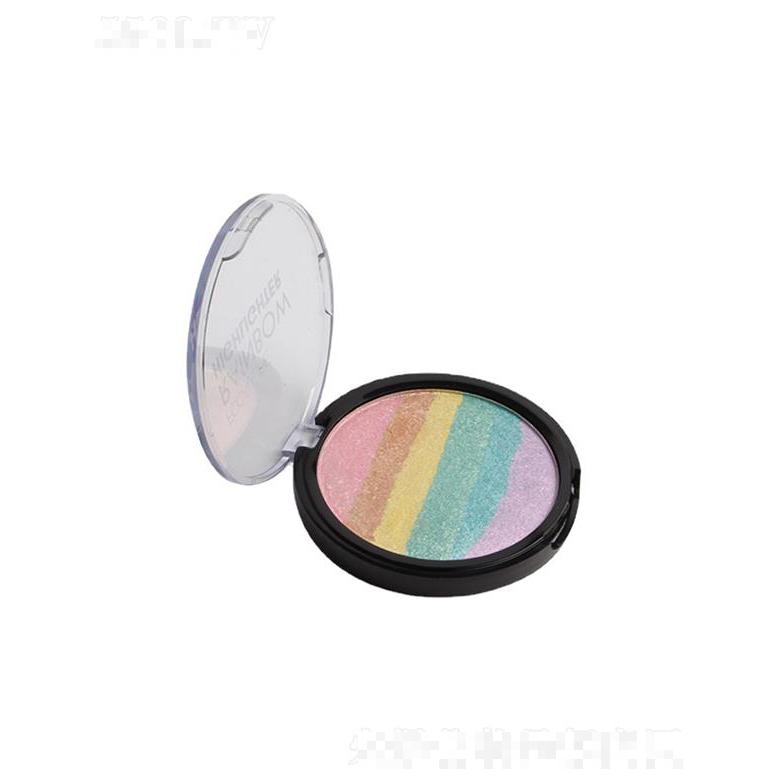 多多6色彩虹眼影高光2合1    珠光啞光   持久眼影盤