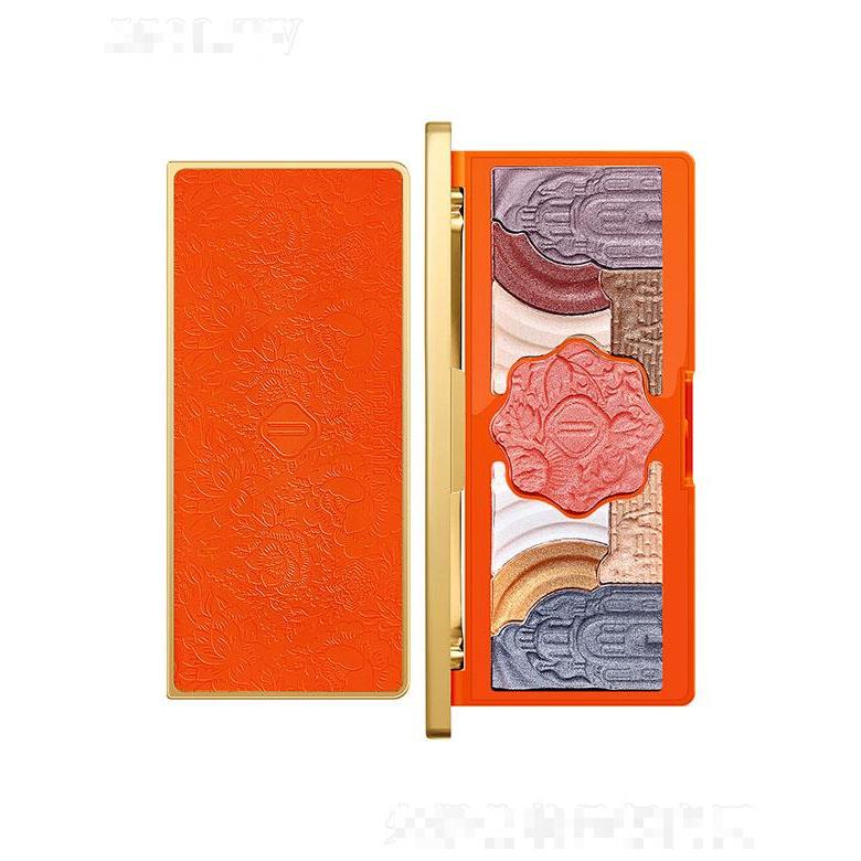 尤莉尤拉輕霧絲絨眼影盤 一盤多用啞光裸妝腮紅清透細膩