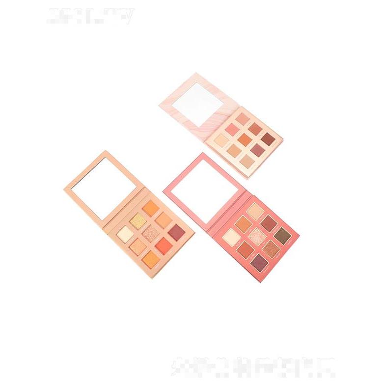 多多眼影盤  高光珠光啞光   大地色彩妝9色