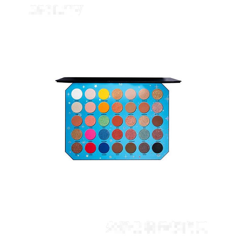 寶茜眼影盤  粉質(zhì)細膩上色   亮晶晶的眼影