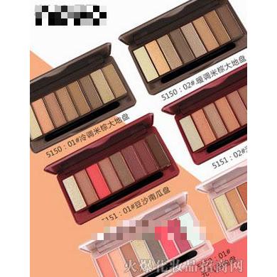 NOVO多彩裸妝八色眼影盤