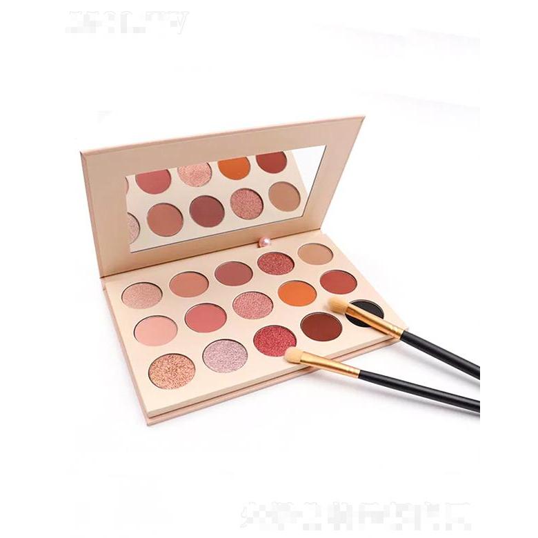 寶茜15色眼影 啞光易上色  不暈染防水  眼影盤