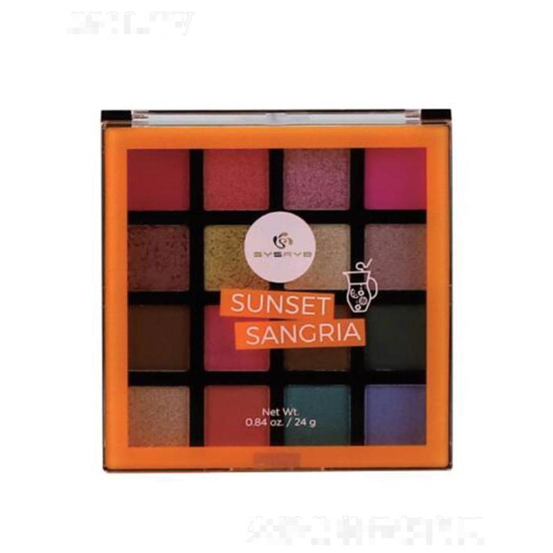 浙江三原色16色眼影