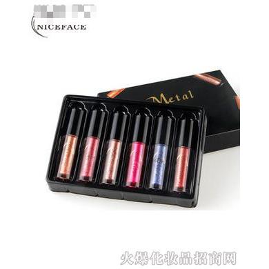 NICEFACE-6支裝幻彩變色龍唇彩套裝