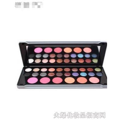 ISMINE伊姿蔓26色眼影腮紅鐵盒彩妝盤