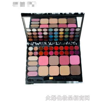 72豹紋--72色白色豹紋彩妝組合彩妝盤