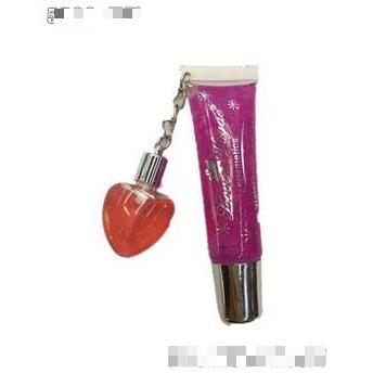 LOVE-VOGUE桃心掛扣軟管唇彩