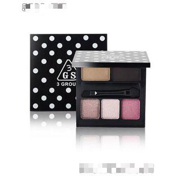 3GS色裸妝煙熏四色彩妝盤