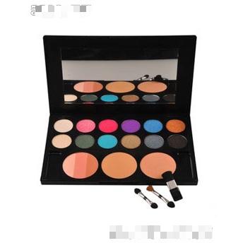 qianyu美時多功能彩妝盤6色眼影6腮紅3粉餅