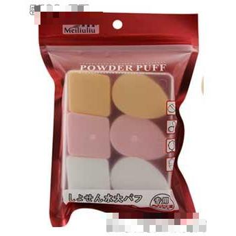 美溜溜親水性非乳膠泡水大干濕兩用粉撲