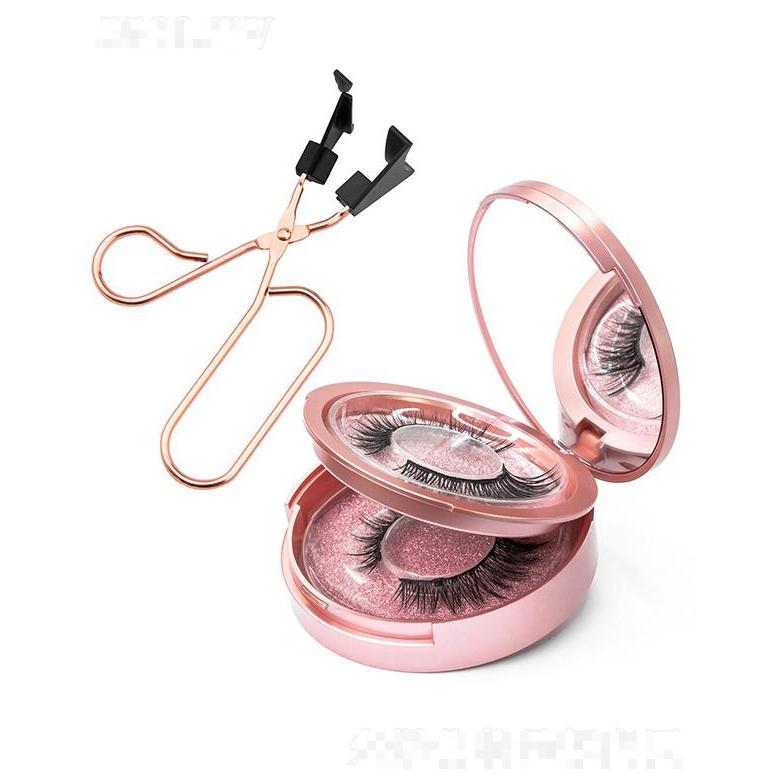 納斯達(dá)克磁鐵磁力眼睫毛   分段式下   磁性假睫毛  舞臺(tái)妝3D單簇嫁接   自然混裝量子