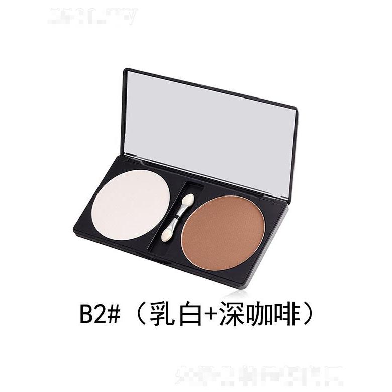 唯魅秀高光修容盤B2#（乳白+淺咖啡）