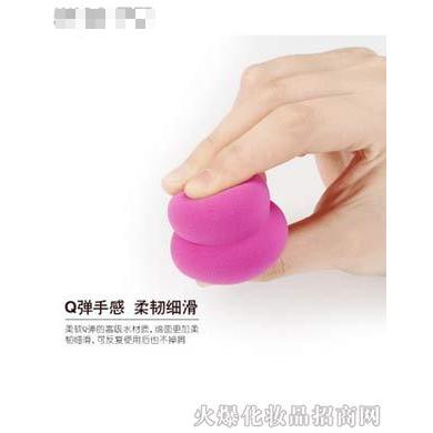 伊奈兒干濕兩用葫蘆粉撲