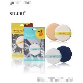 斯露比梅花圓形氣墊粉撲bb粉撲