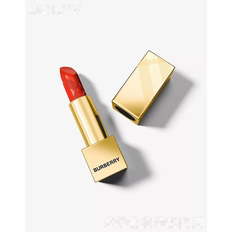 博柏利之吻晶潤凝彩唇膏 - 亮橘色 75 號 提升唇妝精致感