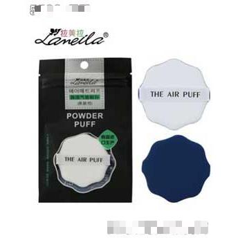 拉美拉親膚花形氣墊粉撲