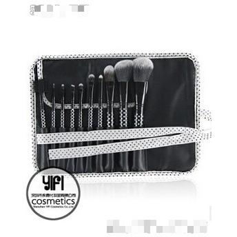 黑色波點基礎化妝套刷