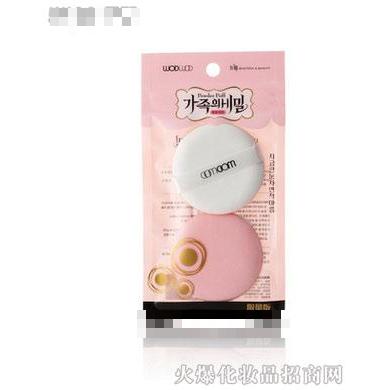 WODWOD氣墊粉撲2個(gè)裝盒裝