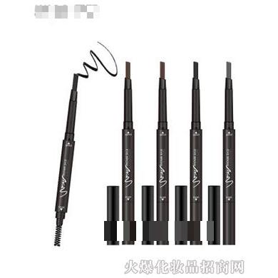 MK四色自動旋轉(zhuǎn)眉筆