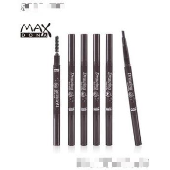 maxdona五色雙頭帶刷自動旋轉(zhuǎn)眉筆