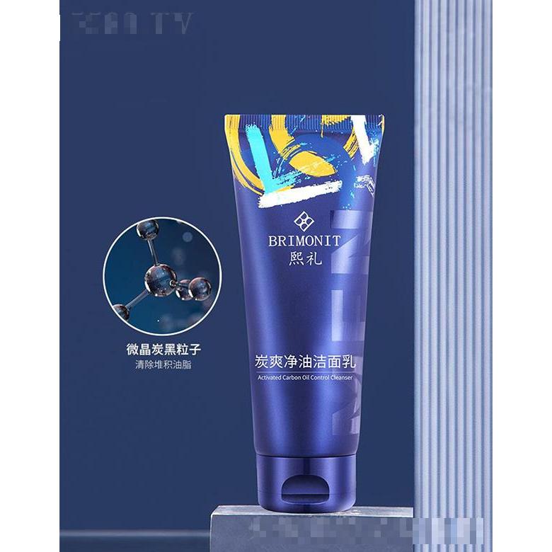 熙禮炭爽凈油潔面乳 以黑吸黑深層磁力清潔