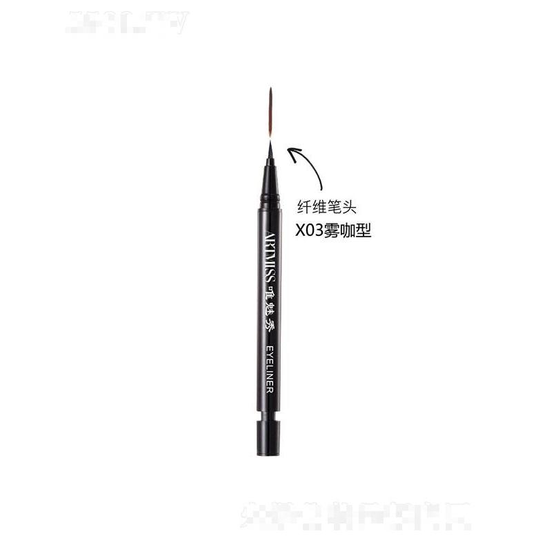 唯魅秀懶人旋轉(zhuǎn)眼線液筆 X03 霧咖型