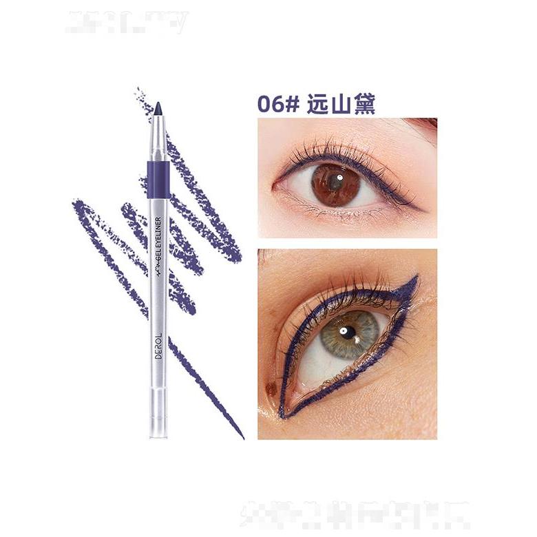 DEROL彩色眼線膠筆06#遠(yuǎn)山黛