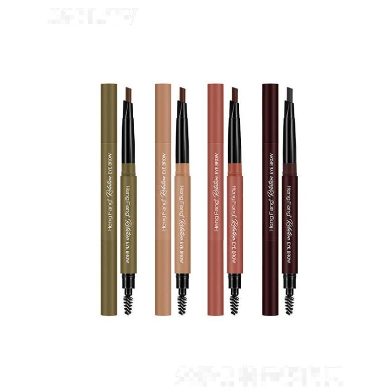 恒芳自動(dòng)旋轉(zhuǎn)眉筆 防水不暈染自然棕色