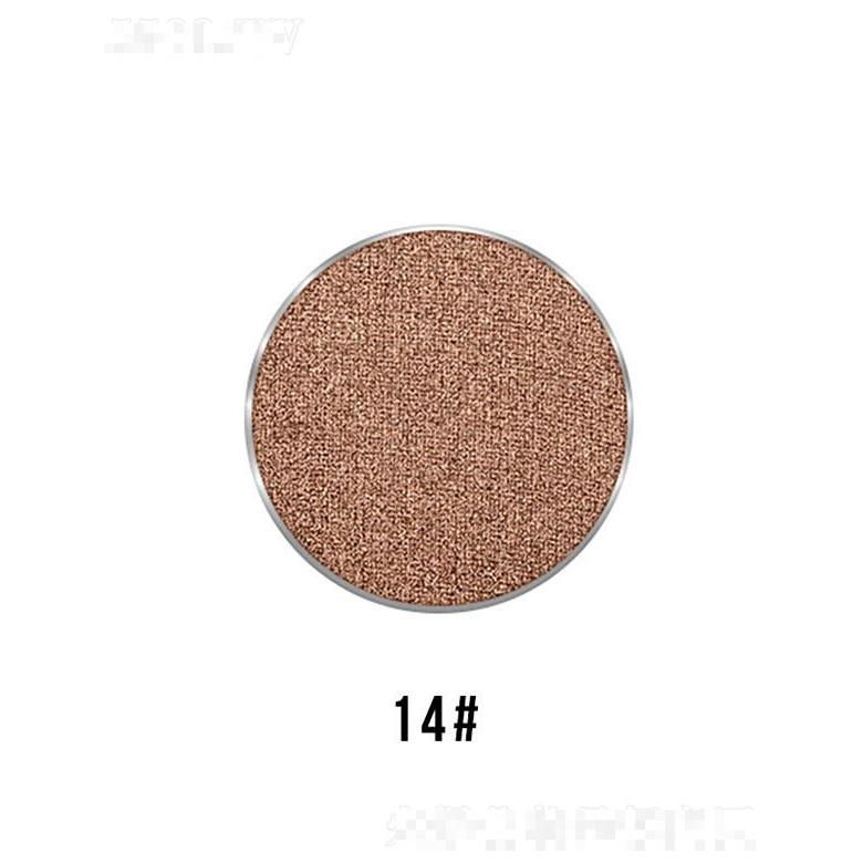 廣州仙蒂36mm單色眼影14# 啞光珠光亮片蔥粉通用眼影盤