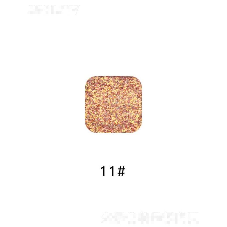 廣州仙蒂啞光大亮片蔥粉DIY眼影11# 易上色不飛粉修飾多色通用眼影