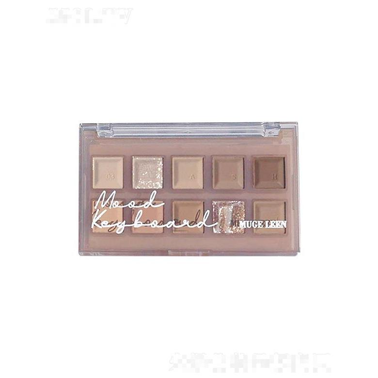 MUGE LEEN小鍵盤十色眼影盤