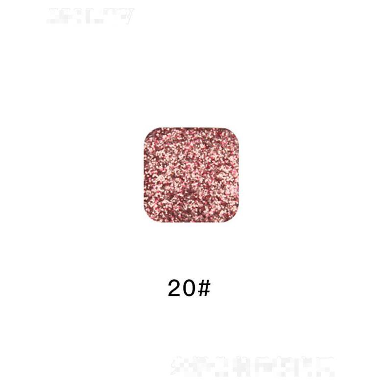 廣州仙蒂超火單色指尖鍵盤眼影20# 珠光啞光易上色不飛粉修飾多色通用眼影