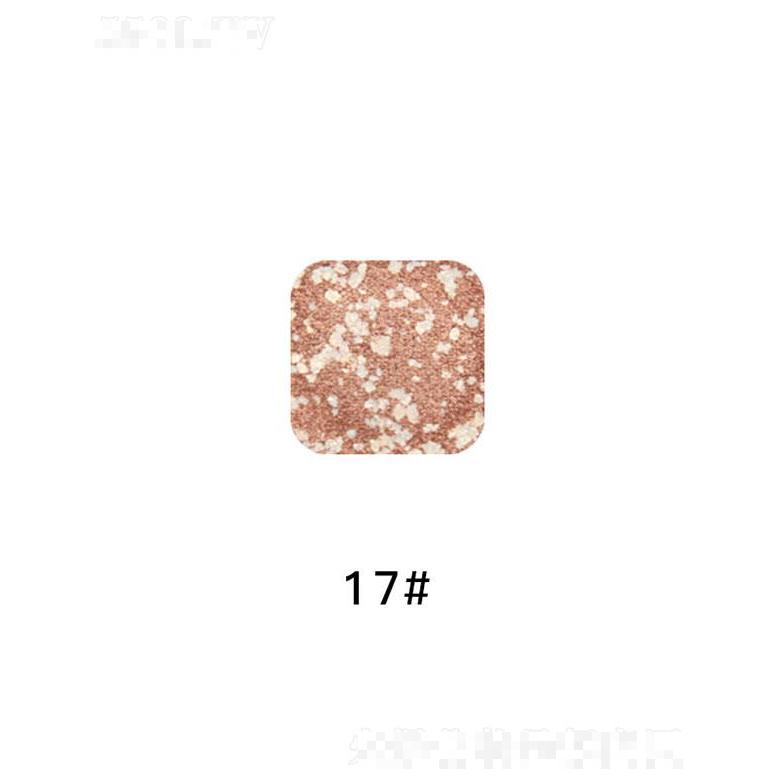 廣州仙蒂超火單色指尖鍵盤眼影17# 珠光啞光易上色不飛粉修飾多色通用眼影
