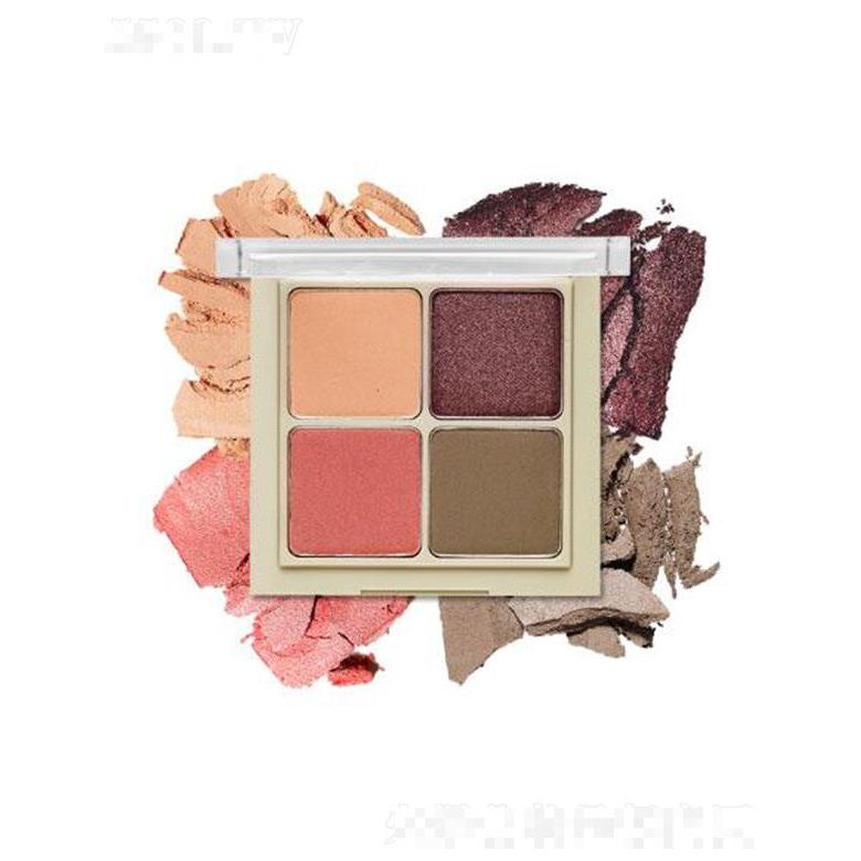 伊蒂之屋戀戀裸妝四色眼影 #5幻粉紫瞳 8g粉質(zhì)細膩親密貼合