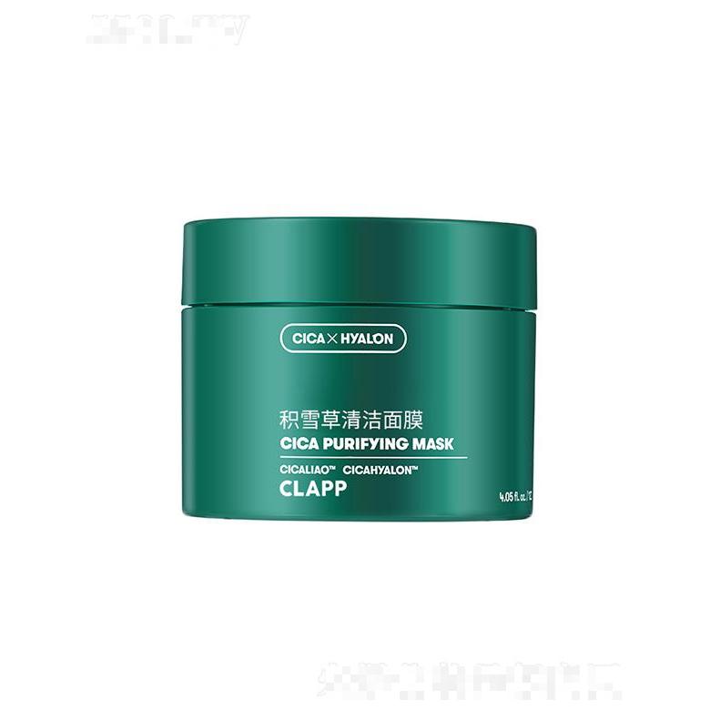 CLAPP積雪草清潔泥膜 涂抹式毛孔深層去黑頭粉刺閉口清潔面膜貼牌