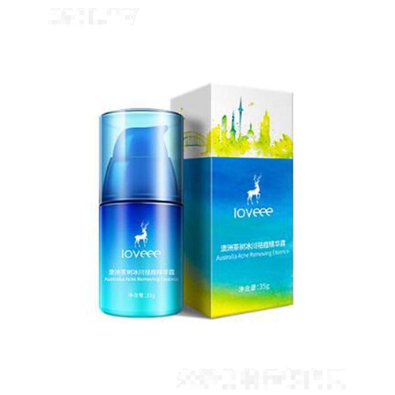艾樂芙澳洲茶樹冰川祛痘精華露 35g控油細膚舒緩保濕