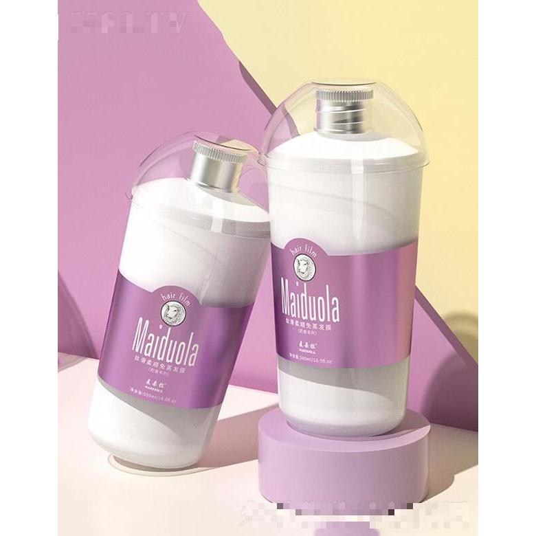 麥朵拉 絲滑柔順免蒸發(fā)膜護發(fā)素 奶昔質地香氛護發(fā)乳批發(fā)500ML