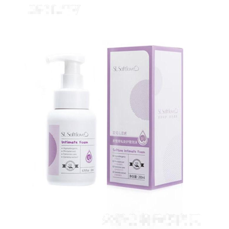 Softlove柔愛云柔感積雪草私處護理泡沫 200ml