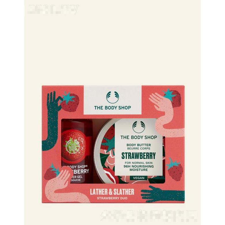 美體小鋪迷你身體護理套裝 - 士多啤梨