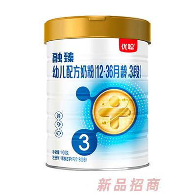 圣元優(yōu)聰融臻幼兒配方奶粉（12-36月齡，3段）900g