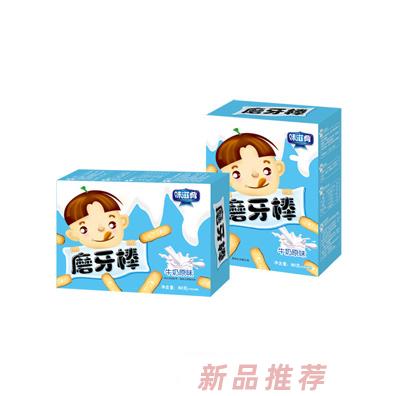 味滋肴牛奶原味香橙磨牙棒小饅頭字母機能餅干