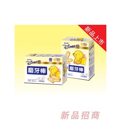 迪米熊磨牙棒牛奶原味香橙味小饅頭字母餅機能餅